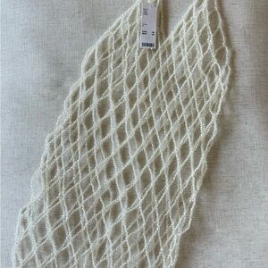 Elegant White Beaded Women's Dress